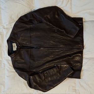Vintage Leather Coach jacket sz Large